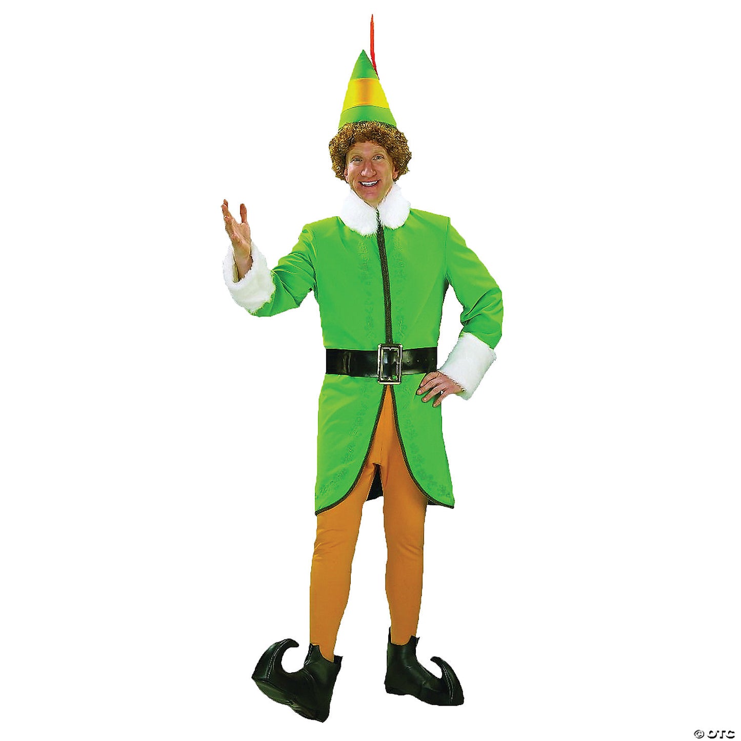 Mens Plus Size Buddy The Elf Costume - Large