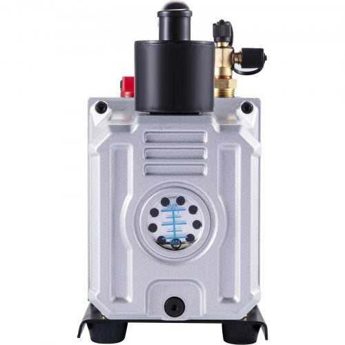 Vacuum Pump 12CFM 1 HP Single Stage Air Conditioning Vacuum Pump 110V 5PA