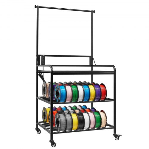 3D Printer Filament Storage Rack 3Tier 3D Printer Stand with Filament