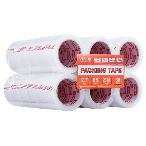 Clear Packing Tape 3 inches Core 36 Rolls 188 Inches x 65 Yards Packing