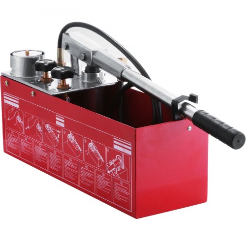 Hydraulic Pressure Test Pump 50 Bar 725 PSI 3 Gallon Tank 45ML 12 BSP