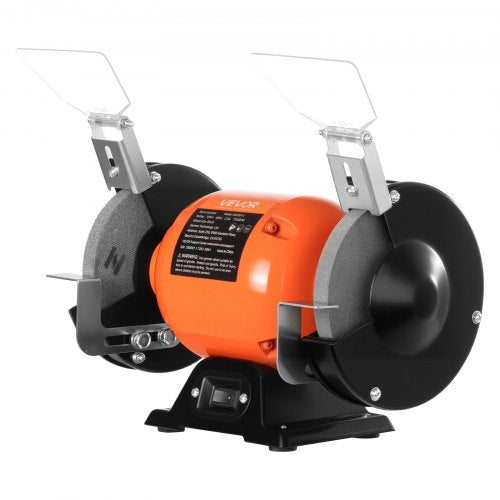 Bench Grinder 6inch Single Speed Bench Grinder 1750RPM LowSpeed Table
