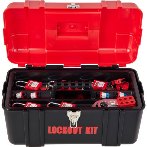 43 PCS Lockout Tagout Kits Electrical Safety Loto Kit Includes Padlocks 5