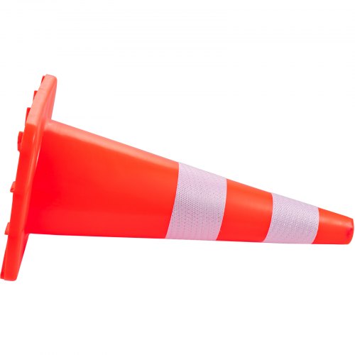 Safety Cones 28 in73 cm Height 12 PCS PVC Orange Traffic Cone with 2