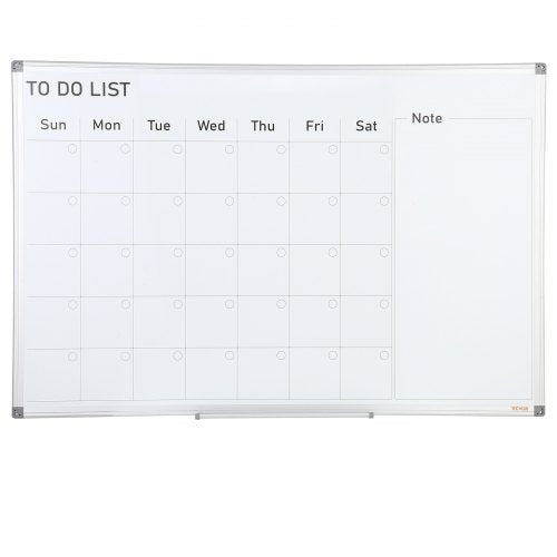 Calendar Whiteboard 36 x 24 Inches Magnetic Dry Erase Calendar Board