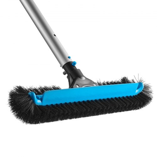 Pool Brush Head 20 Inch Scrub Brushes with Nylon Bristles and Aluminum Pole