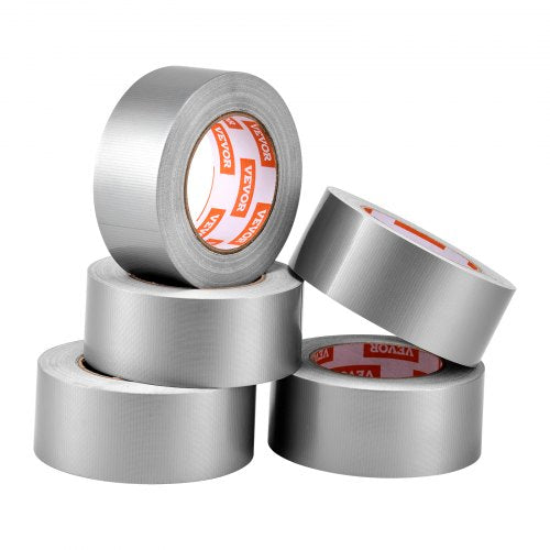 5Pack Duct Tape 2 in x 30 Yards No Residue Strong Adhesive Waterproof