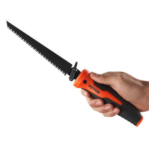 Jab Saw 6 in Keyhole Saw with Soft Grip Handle 8In1 MultiBlades Drywall