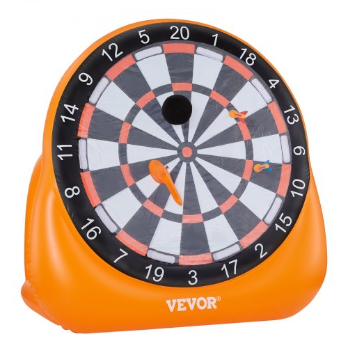 Inflatable Soccer Dart Board over 6 ft High Giant Soccer Dart Board with 4