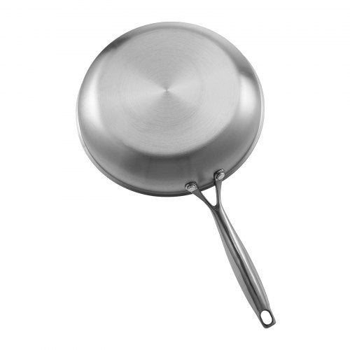 TriPly Stainless Steel Frying Pan 3 Pcs Set 8 10 12 in Cooking