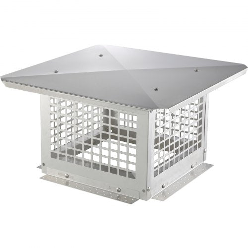 Chimney Cap 12 x 12 inch 304 Stainless Steel Fireplace Chimney Cover Not