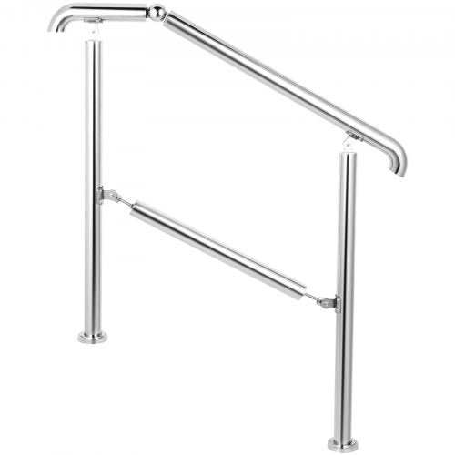 Stainless Steel Transitional Handrail fit for Level Surface and 2 to 3