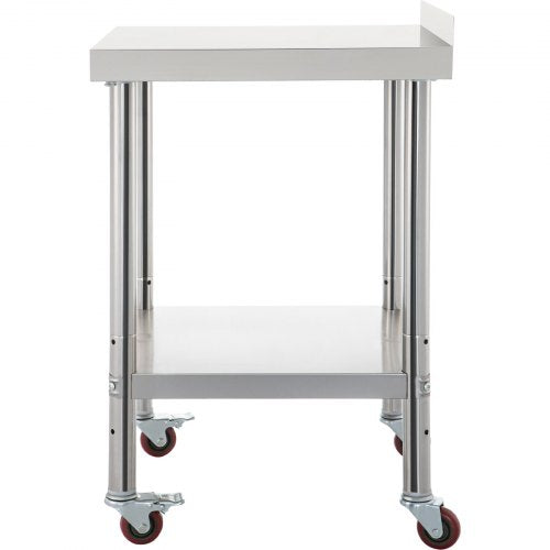 Stainless Steel Prep Table 36 x 24 x 35 Inch 440lbs Load Capacity Heavy