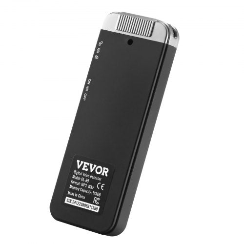 Digital Voice Recorder 128GB Voice Activated Recorder with Playback Audio