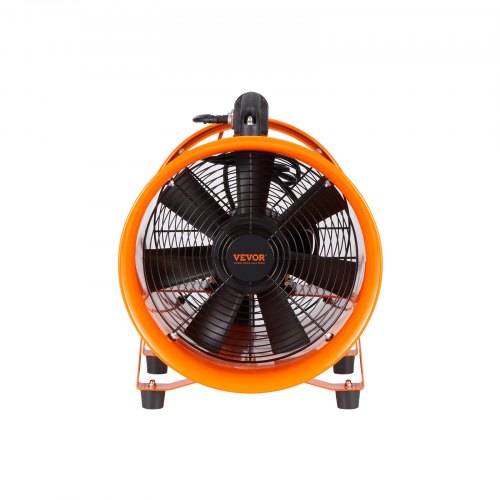 Portable Ventilator 10 inch Heavy Duty Cylinder Fan with 33ft Duct Hose