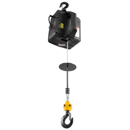 1100 lbs Electric Hoist Winch 2in1 1500W Portable Power Winch Crane 23