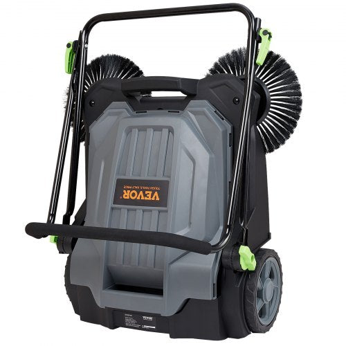 Walkbehind Hand Push Floor Sweeper 256 Sweeping Width Floor Sweeper