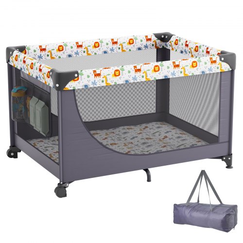 Baby Playpen Travel Crib QuickFolding Playpen for Baby Toddler Portable