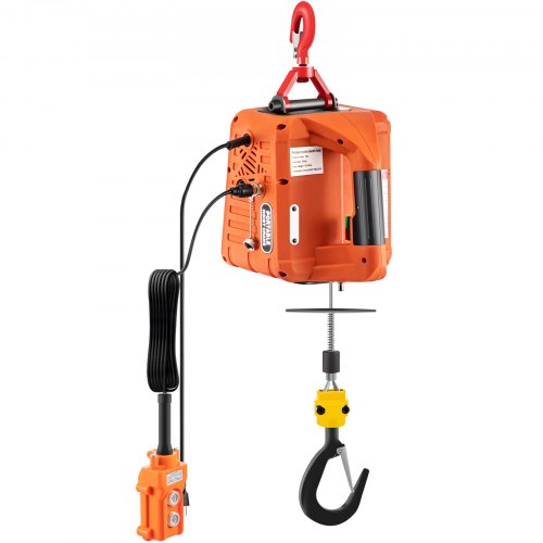 3in1 Electric Hoist Winch 1100lbs Portable Electric Winch 110V Power