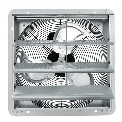 16 Shutter Exhaust Fan Highspeed 2000 CFM Aluminum Wall Mount Attic Fan