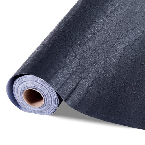 Peel and Stick Wallpaper 157 x 393.7 inch Contact Paper Black Cracked