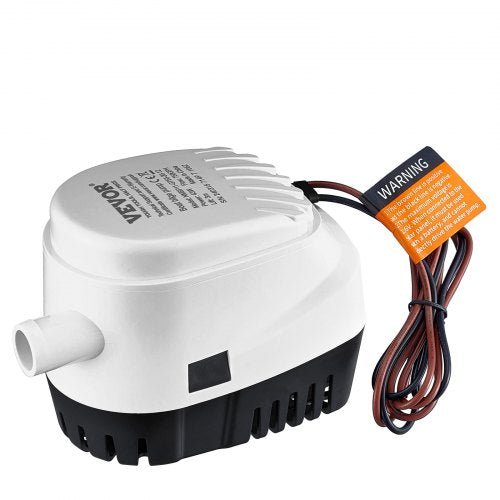 Bilge Pump 750GPH 12V Automatic Submersible Boat Bilge Water Pump with Float
