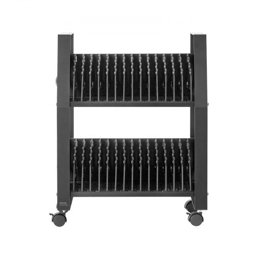 Laptop Cart 32 Device Mobile Open Charging Station Up to 15.6 in Screen