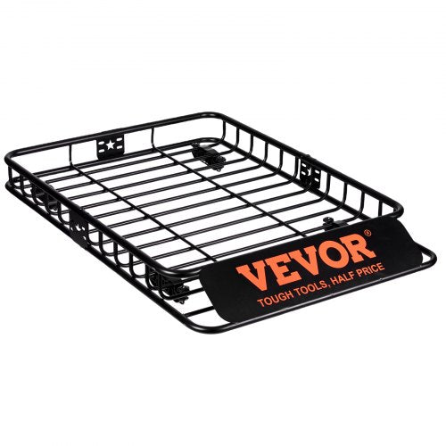 Roof Rack Cargo Basket 46 x 36 x 45 Rooftop Cargo Carrier Heavyduty