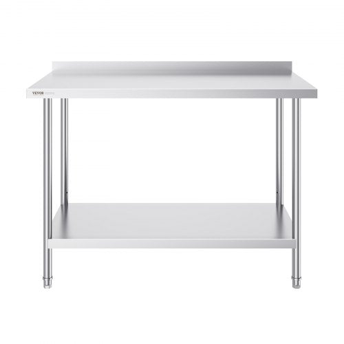 24 x 48 x 36 Inch Stainless Steel Work Table Commercial Food Prep Worktable