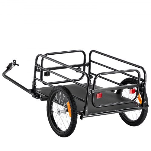 Bike Cargo Trailer 160 lbs Load Capacity HeavyDuty Bicycle Wagon Cart