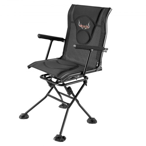 Hunting Chair 360° Silent Swivel Foldable Portable Blind Chair HeavyDuty