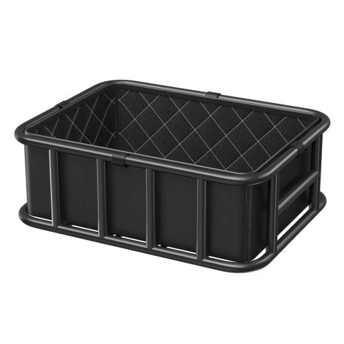 Rear Bike Basket Medium Bicycle Basket with Cargo Net Liner Waterproof