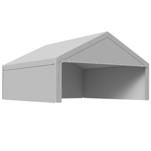 Carport Replacement Canopy 20 x 20 ft Potable Garage Tent Top Tarp