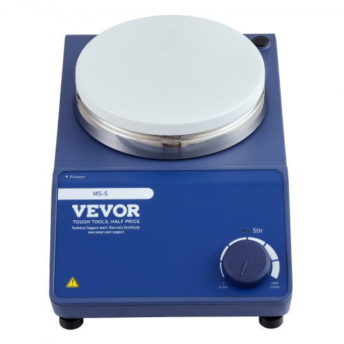 Magnetic Stirrer 01500 RPM Stir Plate with Adjustable Speed Knob 20L