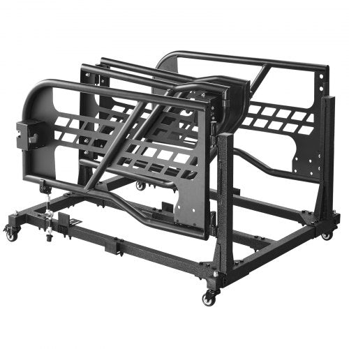 Jeep Door Storage Cart 4 Doors Moveable Storage Cart Rack with Thickened