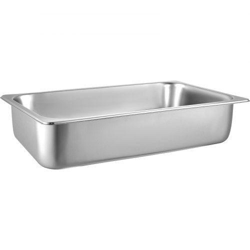 6 Pack Steam Table Pans 209 x 128 x 5.9 Inch Deep Steam Table Pan Full