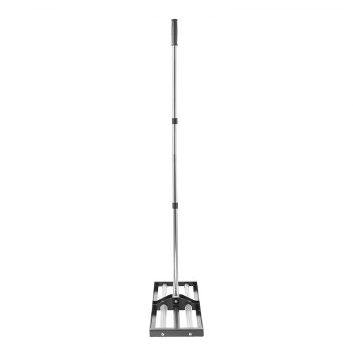 Updated Lawn Leveling Rake with Roller 30 x 10 Stainless Steel Lawn