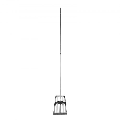 Updated Lawn Leveling Rake with Roller 48 x 10 Stainless Steel Lawn