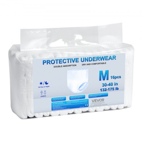 Adult Incontinence Underwear High Absorbent Protective Underwear - Medium