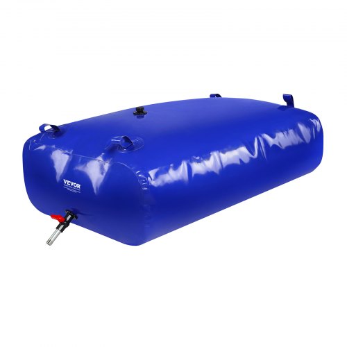 540L142.7 Gallon Water Storage Bladder RV Water Tank 1000D Blue PVC