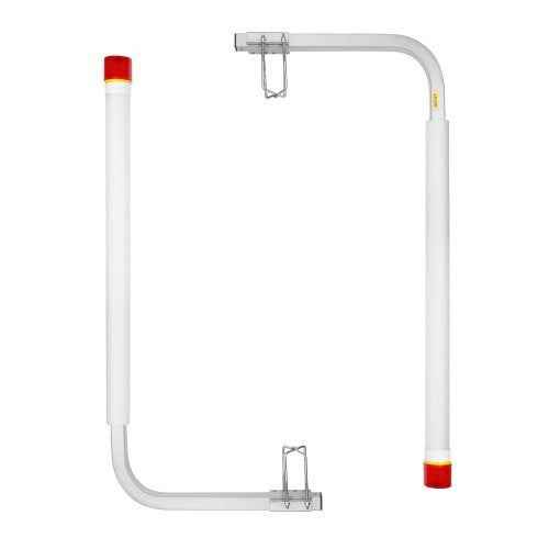 Marine Trailer Guide Set 62 with LED Illumination Pair of Steel
