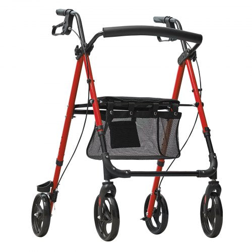 Rollator Walker for Seniors and Adult Lightweight Aluminum Foldable Rolling