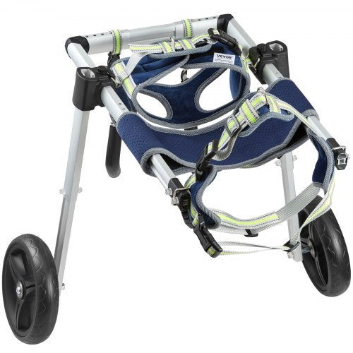 2 Wheels Dog Wheelchair for Back Legs Pet Wheelchair Lightweight