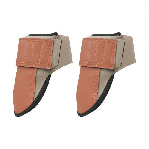 Knee Pads for Work Durable Leather Construction Pads Machine Washable Work