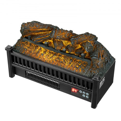 Electric Fireplace Log 20 inch Fireplace Insert Log Heater with Remote