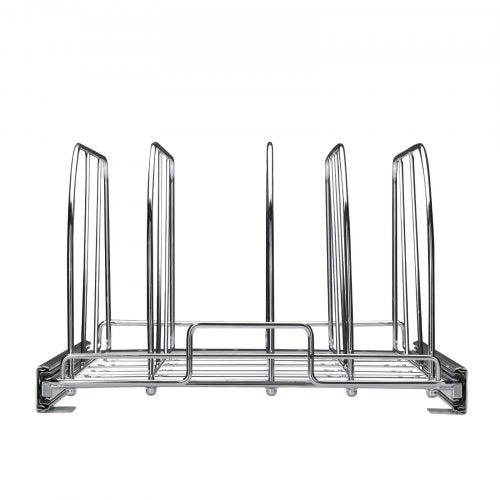 Pan and Pot Rack Expandable Pull Out Under Cabinet Organizer Cookie Sheet