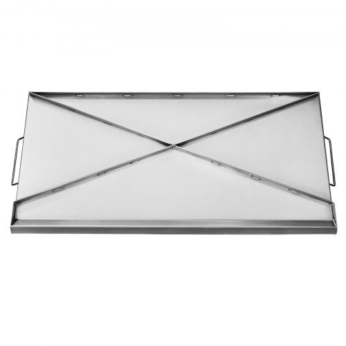 Stainless Steel Griddle 32x16 inch Universal Flat Top Rectangular Plate
