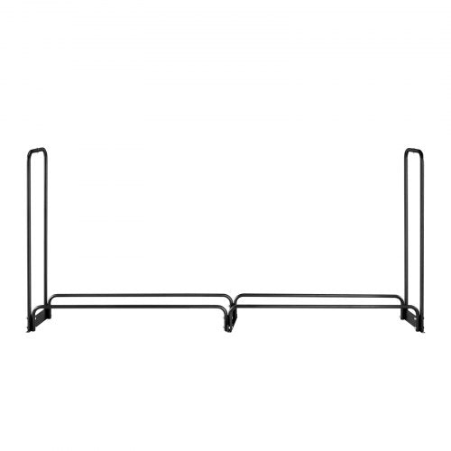 Firewood Rack with Waterproof Cover 101 x 14 x 46 in Outdoor Firewood
