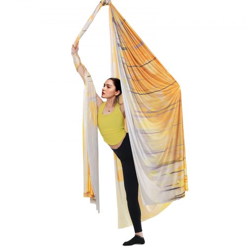 Aerial Yoga Hammock Swing 55 Yards Aerial Yoga Starter Kit with 100gsm
