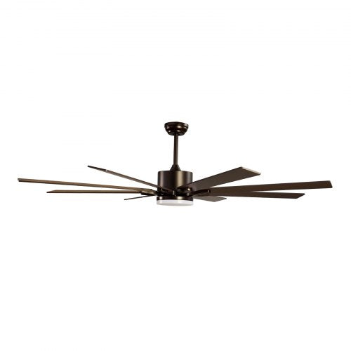 72 In Ceiling Fan with Light 6Speed Remote Control Dimmable 3Color